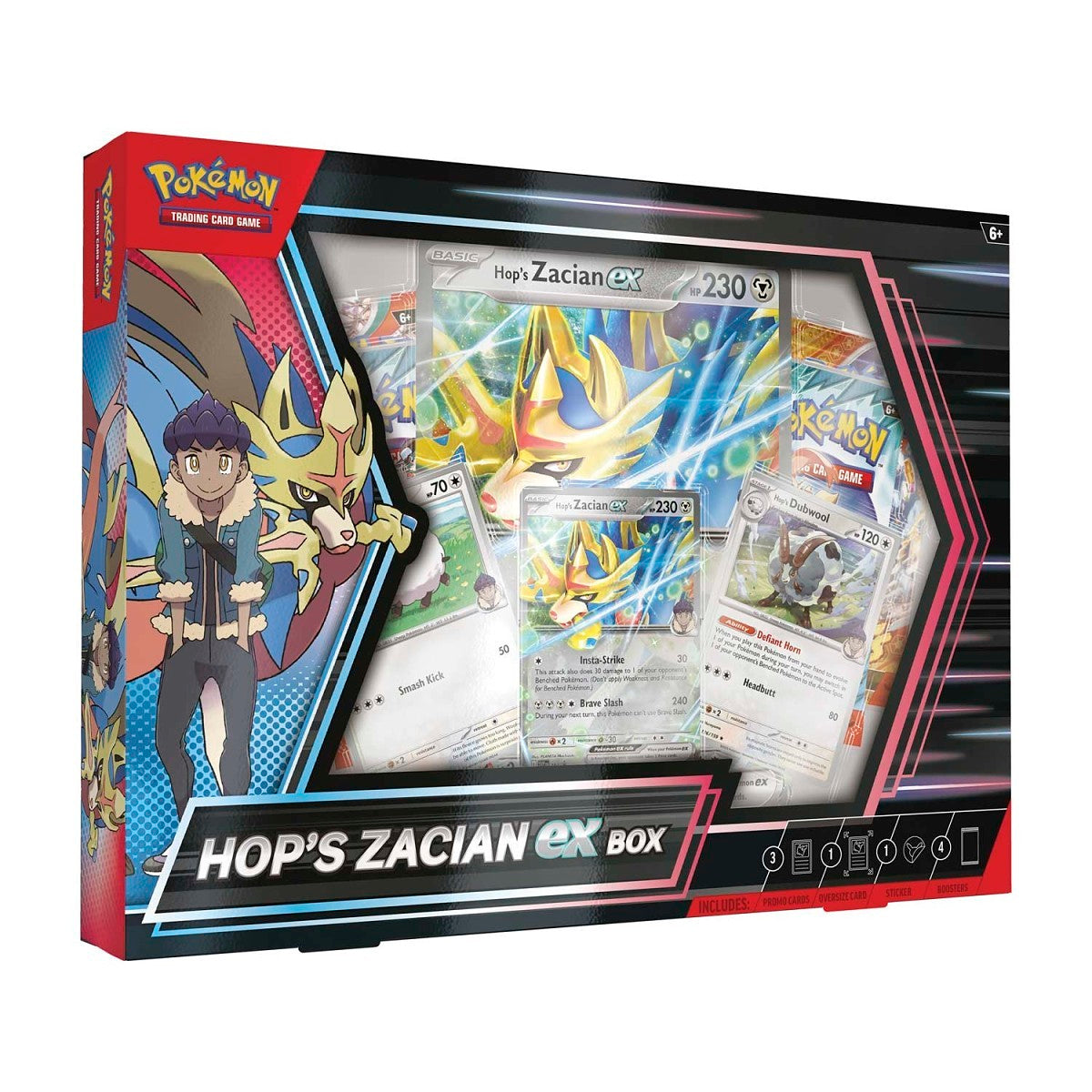 Pokemon TCG - Hops Zacian ex Box (ENG)