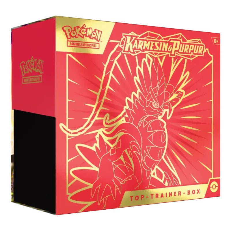 Pokemon TCG - Karmesin & Purpur Top Trainer Box Koraidon (DE)
