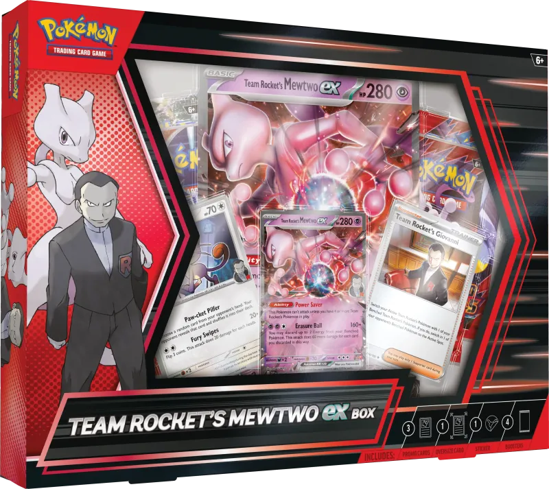 Pokemon TCG - Team Rockets Mewtwo ex Box (ENG)