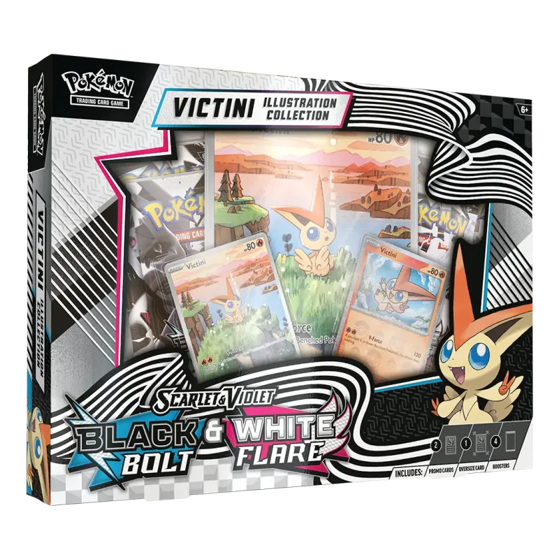 Pokemon TCG - Unova Victini Illustration Collection / Black Bolt & White Flare (ENG)