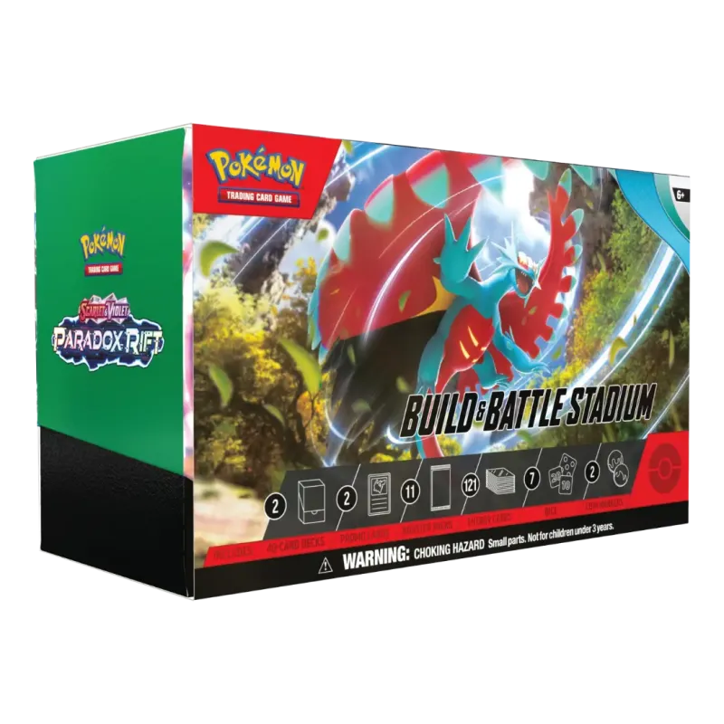 Pokemon TCG - Paradox Rift Build & Battle Stadion Box (DE)